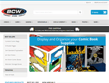 Tablet Screenshot of bcwsupplies.com